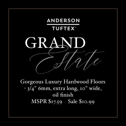 Anderson Tuftex Grand Estate Sale. See store for details. | Roberts Carpet & Fine Floors